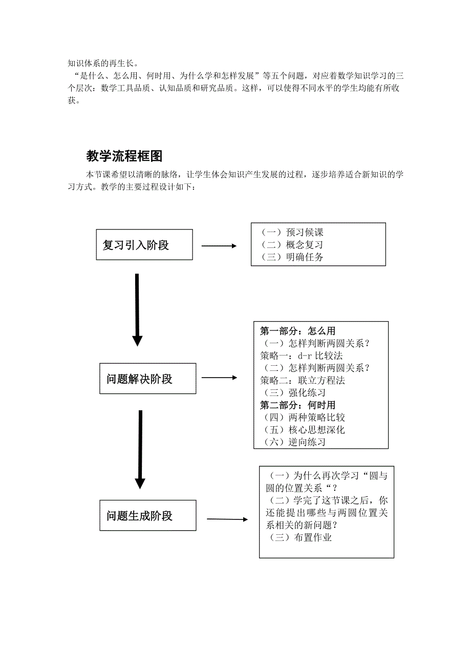 2014年全国高中数学青年教师展评课：圆与圆的位置关系教学设计（广东深圳中学张建强）.docx_第3页