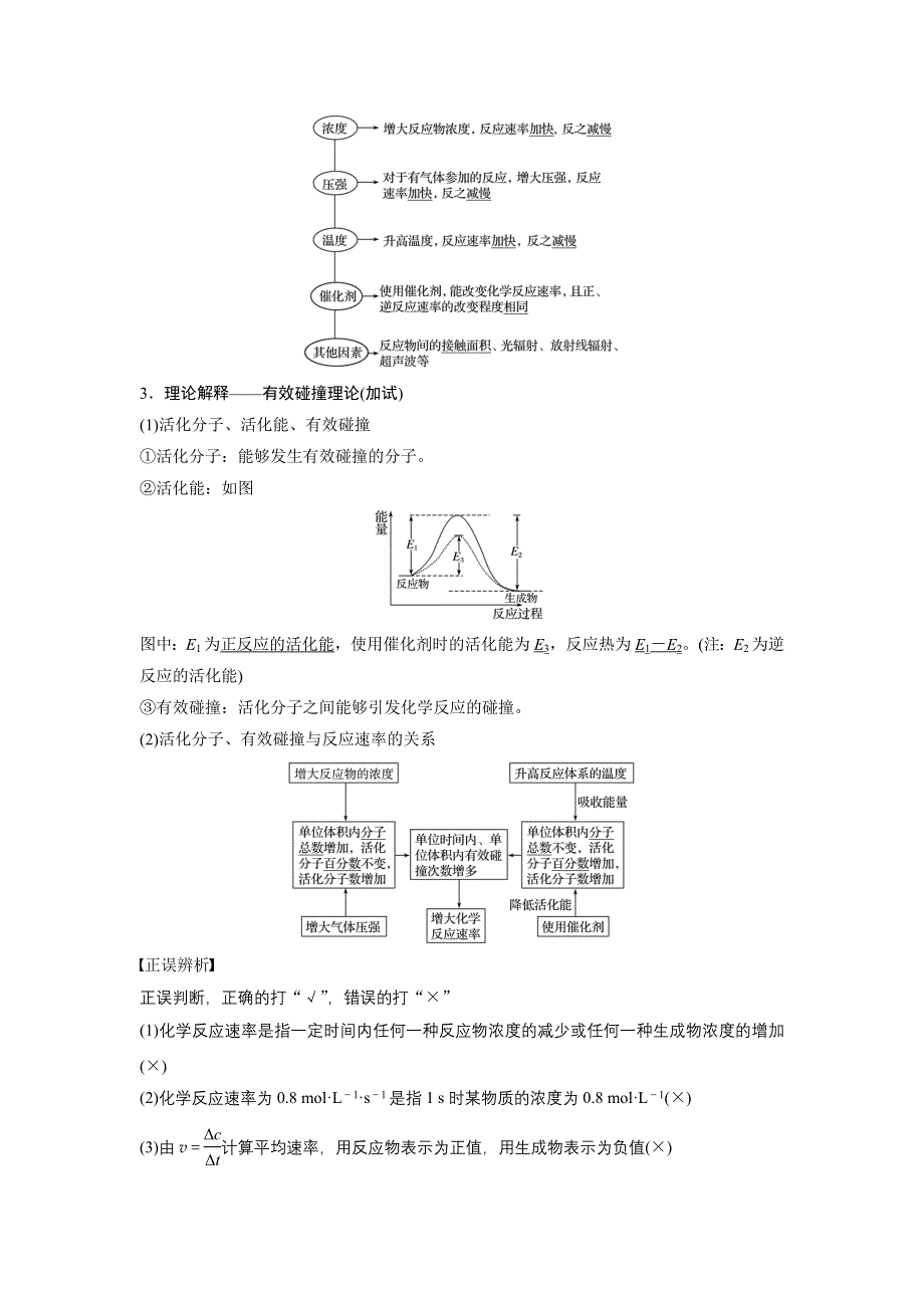 2018版浙江省高考化学《选考总复习》（练习）专题7 化学反应速率和化学平衡 第一单元 WORD版含解析.docx_第2页