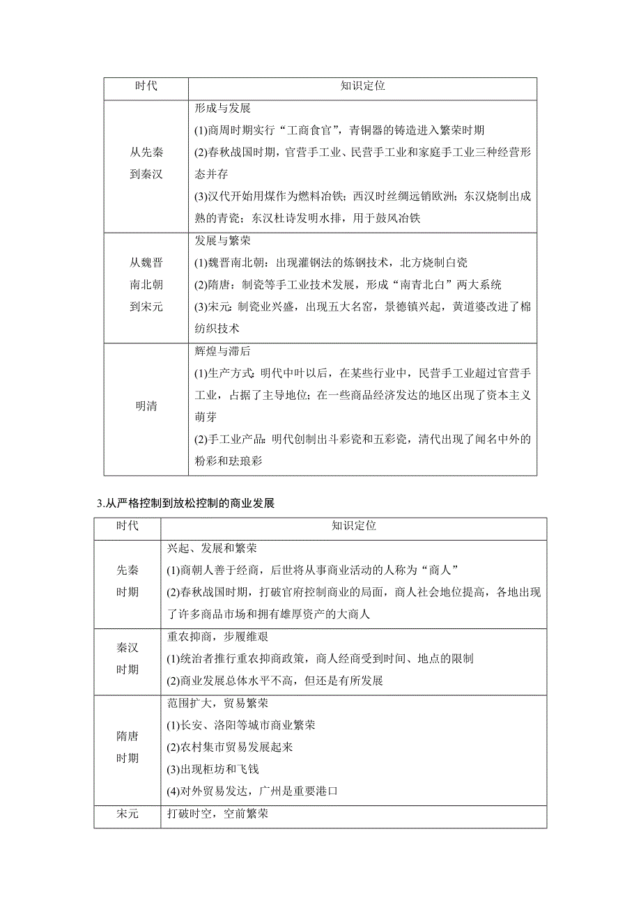 2018版浙江省高考历史《选考总复习》配套文档：专题9 古代中国经济的基本结构与特点 专题小综合 WORD版含解析.docx_第2页