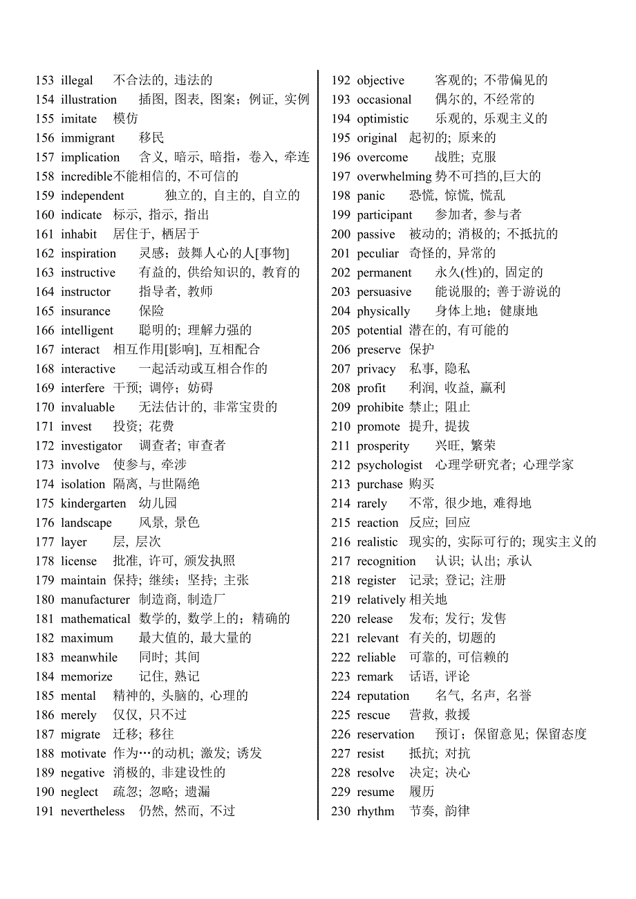 2013-2022十年高考阅读高频词汇汇总素材-2023届高三英语一轮复习.docx_第3页