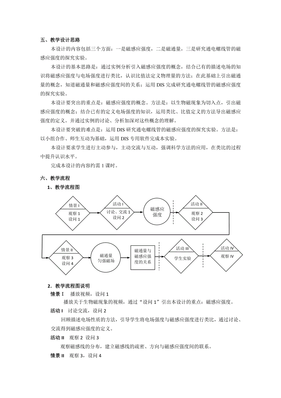 上海地区优秀物理教案：第十章 C 磁感应强度 磁通量.doc_第2页