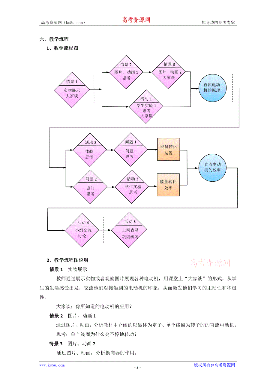 上海地区优秀物理教案：第十章 D 直流电动机.doc_第3页