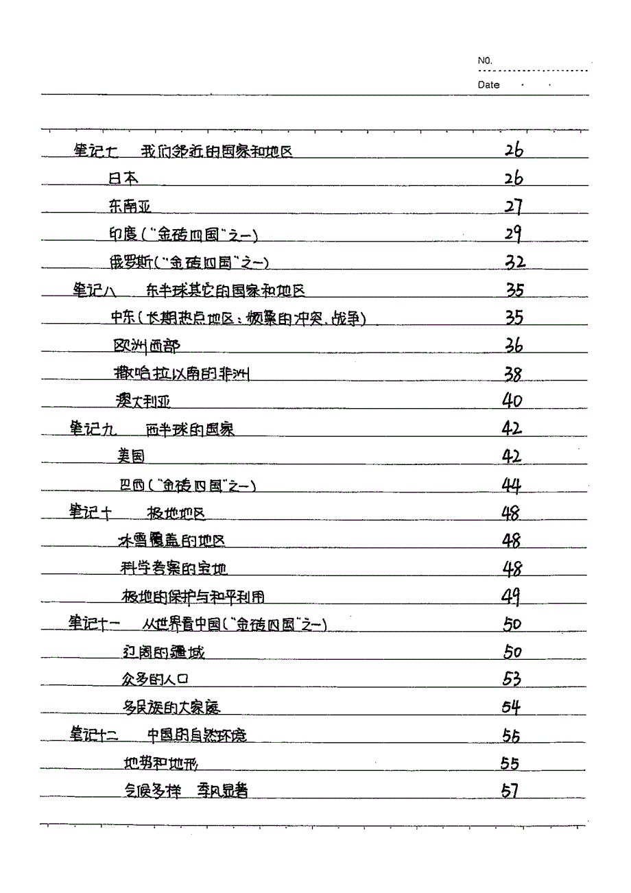 中考地理 状元笔记及知识点集素材（pdf）.pdf_第2页